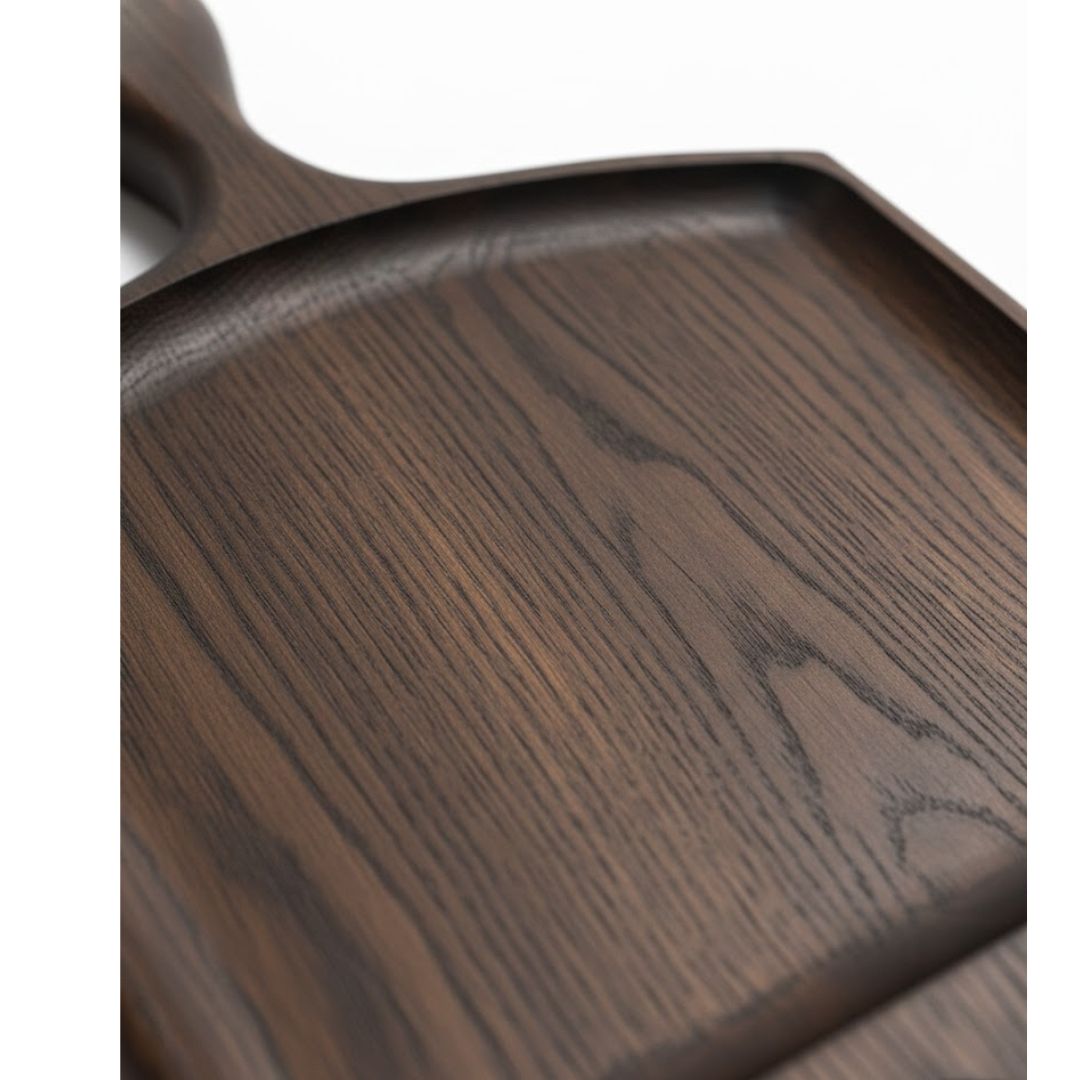 Handle Cavity Platter for Elegant Entertaining